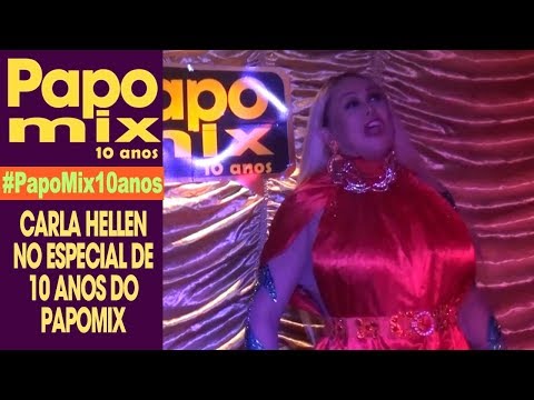 Carla Hellen, by Jeff Ferraz, no especial de 10 anos do PapoMix no Bar Queen