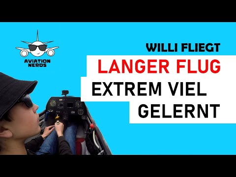Segelfliegen: Ein langer Flug mit spannenden Übungen | 4K