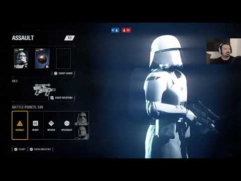 Star Wars Battlefront II Launch MP pt45 - Slaughter on Starkiller Base