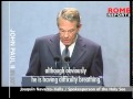 Joaquín Navarro Valls Weeps During Press Conference On The Health Of John Paul II
