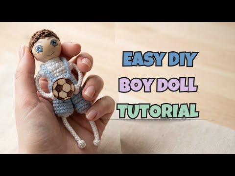 Macrame Boy Doll | Beginner-Friendly DIY Tutorial