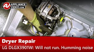 Dryer Repair: Will Not Power On - Drive Motor