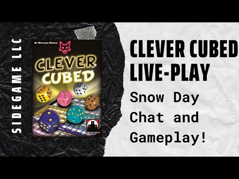 Clever Cubed Playthrough and Chat! Snow Day LiveStream! SideGame LLC