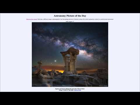 2020 August 13 - Jupiter and Saturn Rising Beyond Alien Throne Rock