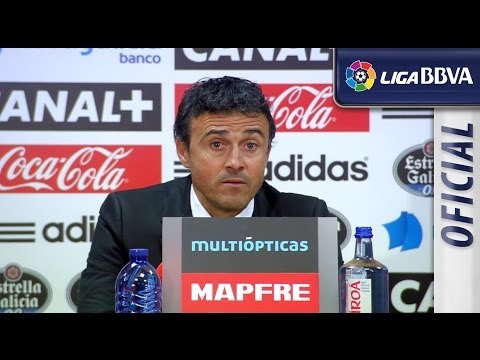 Rueda de Prensa de Luis Enrique tras el Celta de Vigo (3-1) UD Almería - HD