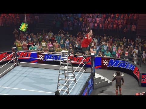 Full Match Ladder At wwe2k23 Main event: Kevin Owens vs sharp.