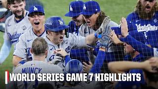 Game 7 Highlights ⚾ Dodgers win back-to-back World Series titles | ESPN MLB