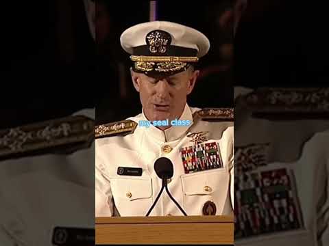 Navy Seal Admiral McRaven's Commencement Speech at University of Texas pt. 8