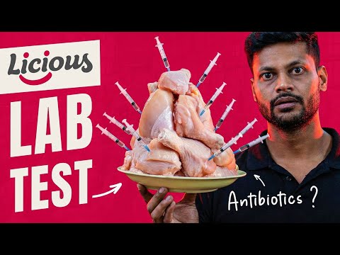 Licious Chicken Lab Test 🧪🚨 | Synthetic Dyes & Antibiotics Found???