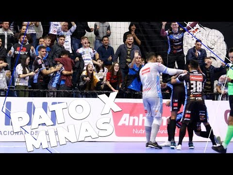 PATO FUTSAL 2 X 1 MINAS - GOLS - LNF 2019