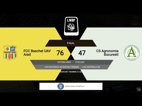 LNBF 2021-2022: FCC Baschet UAV Arad - Agronomia București