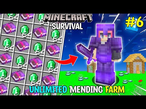 Ultra Bittu Gamerz - I Made Unlimited Mending Farm In Minecraft 1.19 | Survival Series | Part 6