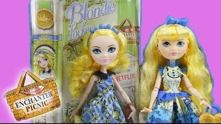 Ever After High Enchanted Picnic Blondie Lockes Doll Review and Comparison
