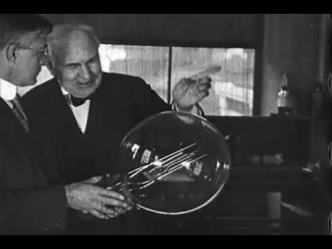 Thomas A. Edison at General Electric (Silent Film) 1923