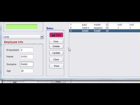 Java prog 28 How to change background color and foreground color in Java netbeans