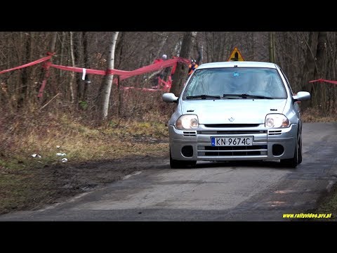 Abram Arkadiusz / Bardychowski Kamil - Reanult Clio - Super OeS Sękowa 15-12-2019