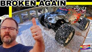 First Snow of the Season RC BREAKAGE