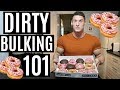 FULL DAY OF DIRTY BULKING | IIFYM Day of Eating