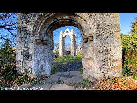 Spectacular Snowdrops at Walsingham Abbey (England’s Nazareth) & a miraculous tale of the Holy House