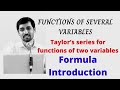 Taylor S Series For Functions Of Two Variables Formula Introduction