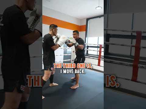 Muay Thai Footwork Secrets for Moving Backward #muaythai #mma #martialarts #fightsports