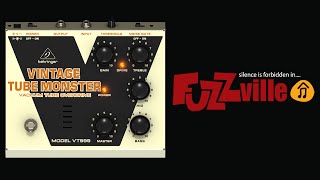 Video thumbnail for Behringer Vintage Tube Monster VT999 by Fuzzville
