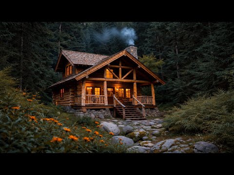 This Man 3 Years Log Cabin Building TIMELAPSE Built by ONE MAN.