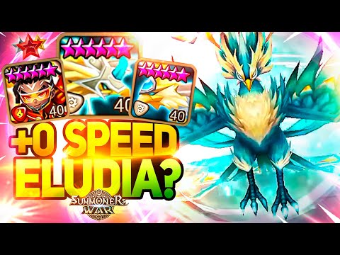 EXTREMELY SLOW ELUDIA Shocks Enemies in Summoners War