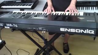 Video thumbnail for Ensoniq MR76 - Classic Keyboards by Jean Ikeda