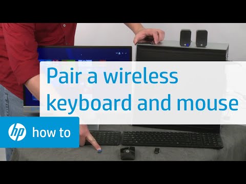 How to Pair a Wireless Keyboard and Mouse with an Computer