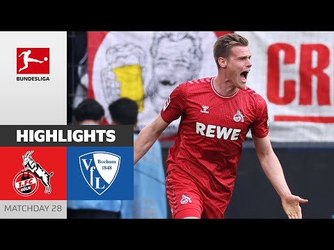 Resumen de Köln vs VfL Bochum Matchday 28