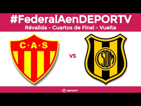 Dep. Madryn vs Sarmiento (Resistencia) - VIVO - Reválida por el ascenso a la B Nacional - Partido 2