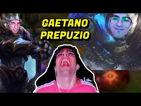 GAETANO PREPUZIO IL GAREN PIU' TEMUTO D'ITALIA - LOL HIGHLIGHTS