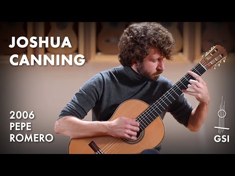 Pixinguinha's "Carinhoso" performed by Joshua Canning on a 2006 Pepe Romero