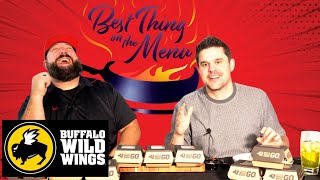 Eating Buffalo Wild Wings Entire Menu! - SEASON PREMIERE!
