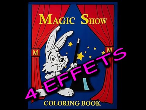 Voir la vidéo Coloring Book Magic Show - 4 Effets