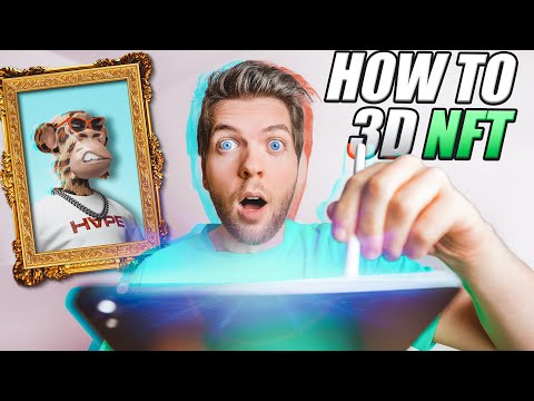 How to make 3D NFTS's in 3 Minutes (easy method)
