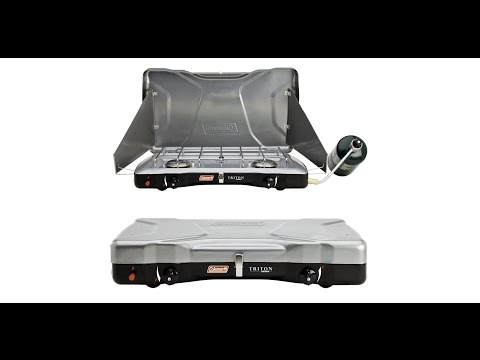 Coleman Triton InstaStart 2-Burner Propane Camp Stove