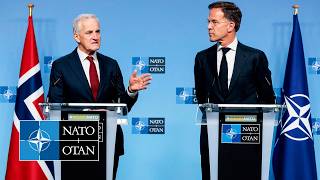 NATO Secretary General with the Prime Minister of Norway 🇳🇴 Jonas Gahr Støre, 11 JUN 2026
