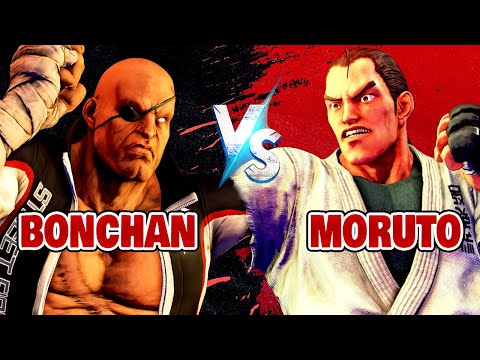 SFV - Sagat (Bonchan) vs. Dan (Moruto) in 4K/UHD [Street Fighter V] #halloween