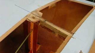 preview picture of video 'Boatbuilding: Classic Moth - Maststep Modification'