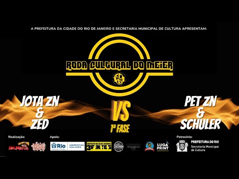 Batalha de Mc´s (Duplas) - Jota ZN & Zed X Pet ZN & Schuler - Roda Cultural do Méier - 1ªFase🔥