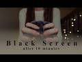 ASMR 8 Hours Deep Sleep Pure Fluffy Mic Scratching No Talking Black Screen
