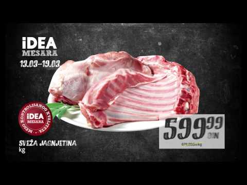 Bogata ponuda mesa u IDEA mesari