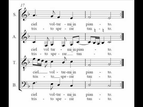 Josquin Desprez - In te domine speravi (score)