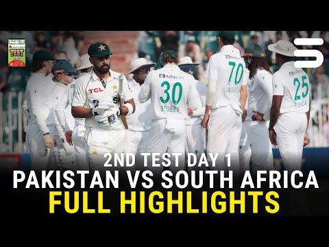 Full Highlights | Pakistan vs South Africa Test Series 2025 | 2nd Test Day 1 | PCB | M3U1U