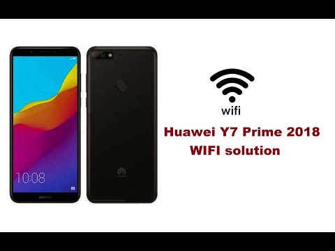 Huawei Y7 Prime 2018 wifi not working IC solution