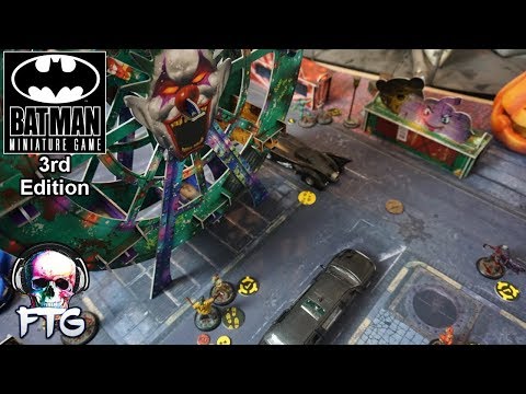 3rd Edition Batman Miniature Game - Organized Crime VS Joker