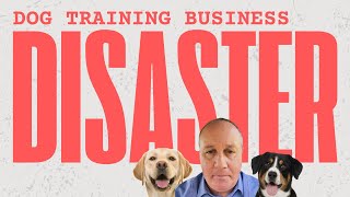 Prepare Your Dog Training Business For A Disaster