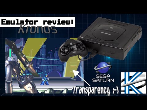 Kronos Sega Saturn Emulator (bye bye mesh transparencies)